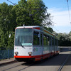 An Christi Himmelfahrt musste für den Ausgefallenen Triebwagen 40 der M6S Triebwagen 314 herhalten und seine Fahrten zwischen Opel Werk 1 und WIT Rathaus absolvieren